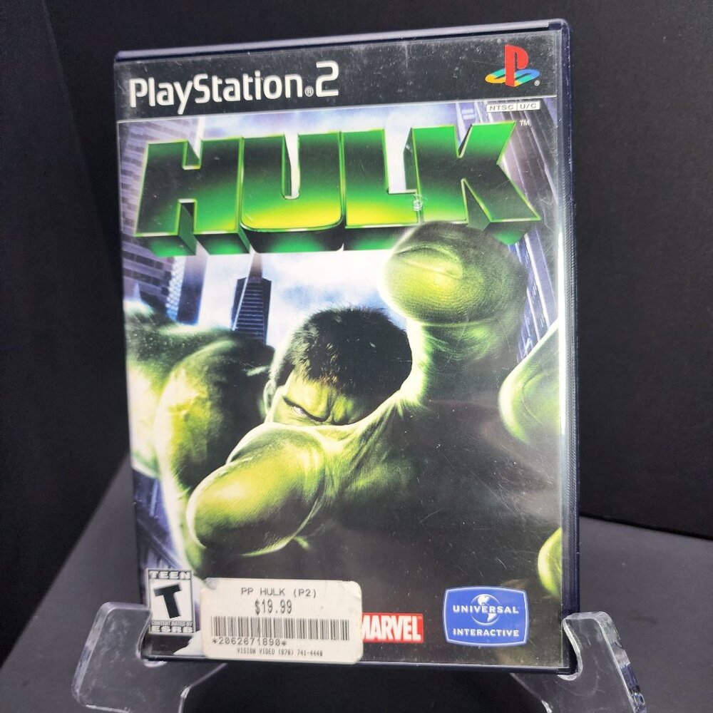 Hulk - PS2 PlayStation 2 2003 - Complete with Manual